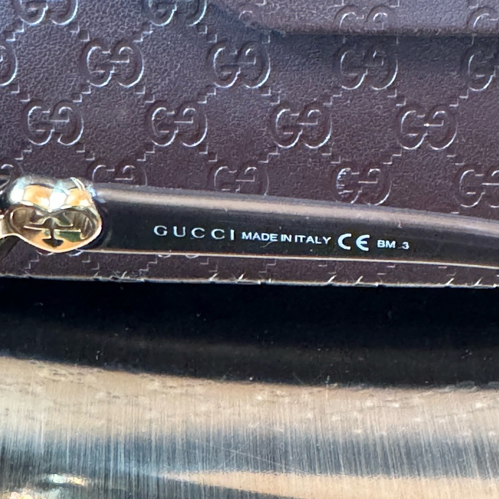 Gucci Dark Brown Sunglasses - Picture 6 of 9